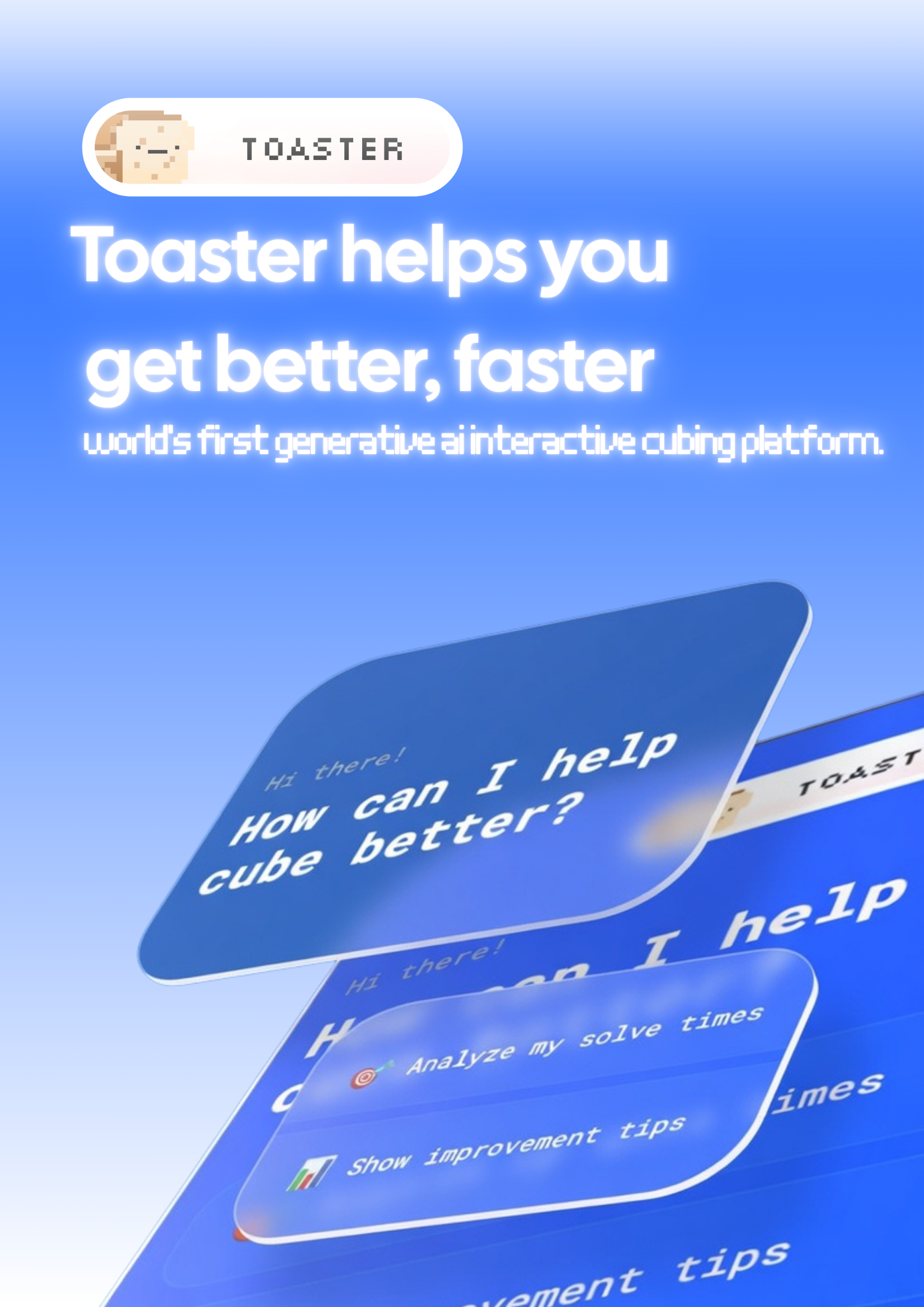 Toaster app highlight card
